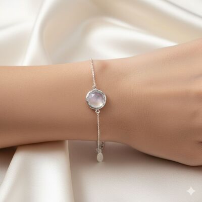 bracelet-argent-femme-quartz-rose-argent-rhodie