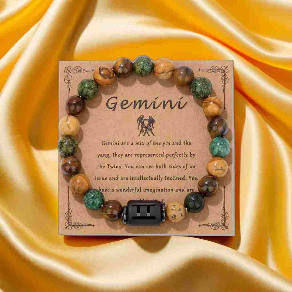 bracelets pierre naturelle | Les 12 Constellations - Essentieldubienetre