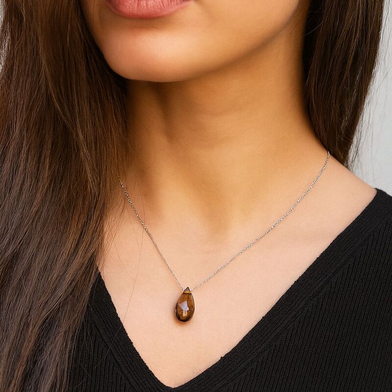 collier-pierre-naturelle-quartz-fume-naturel-argent-rhodie-925