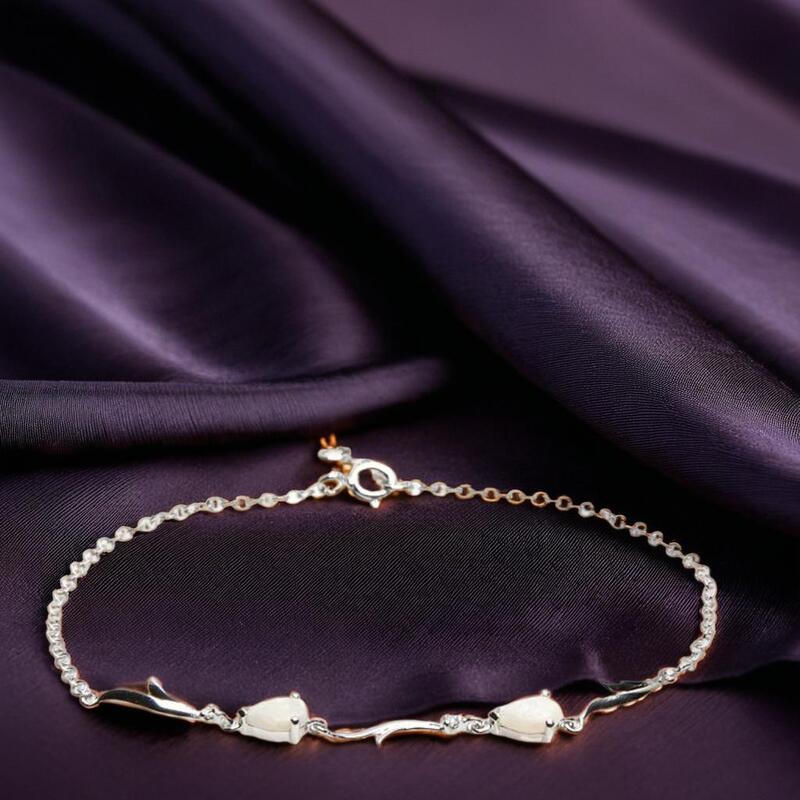 Bracelet-romantique-en-argent-925-avec-opale-naturelle-forme-de-goutte