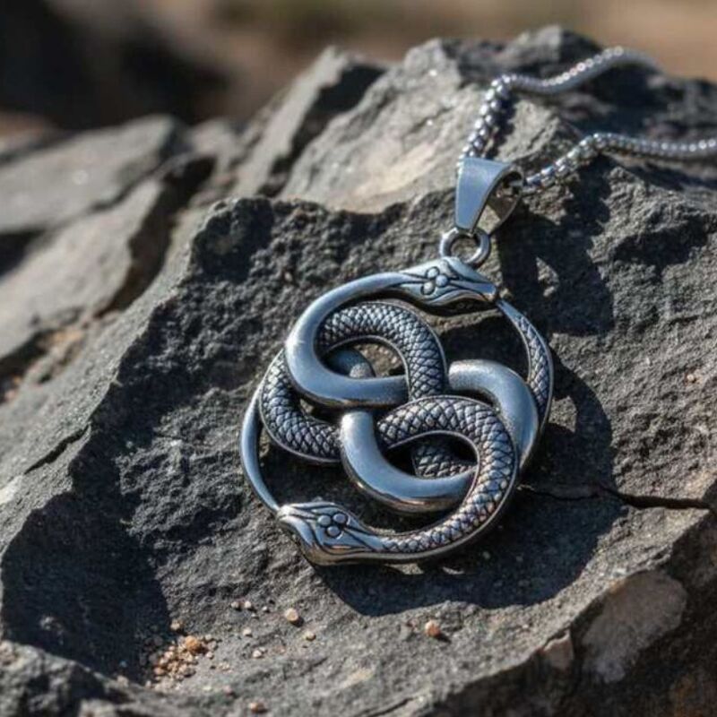 Pendentif-Homme-Serpent-Acier-Inoxydable-304-intemporel