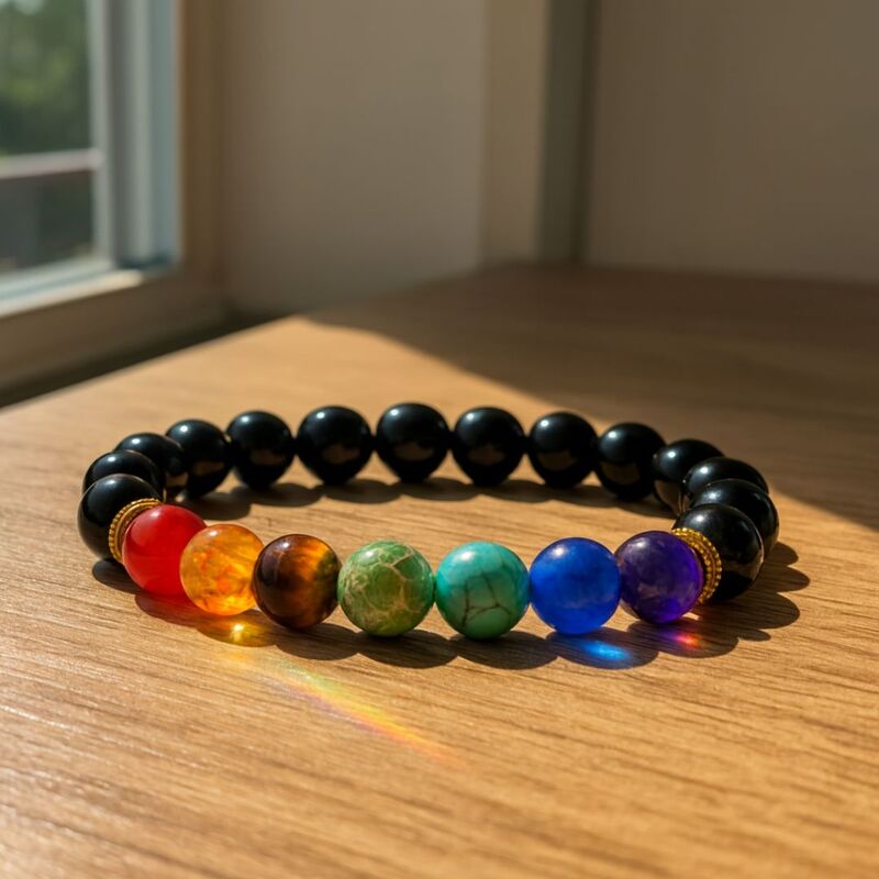 bracelet-7-chakras-Equilibre-Spirituel-clarte-mental