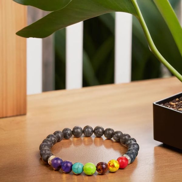 bracelet 7 chakras | Équilibre Spirituel™