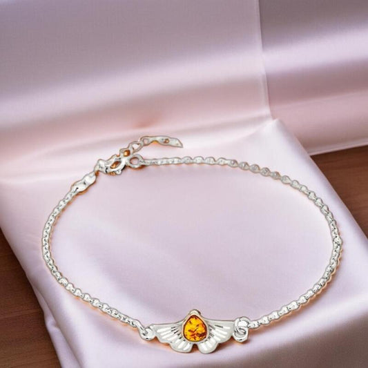 bracelet-ambre-cognac-ginkgo-argent-rhodie-925-qualite-superieure