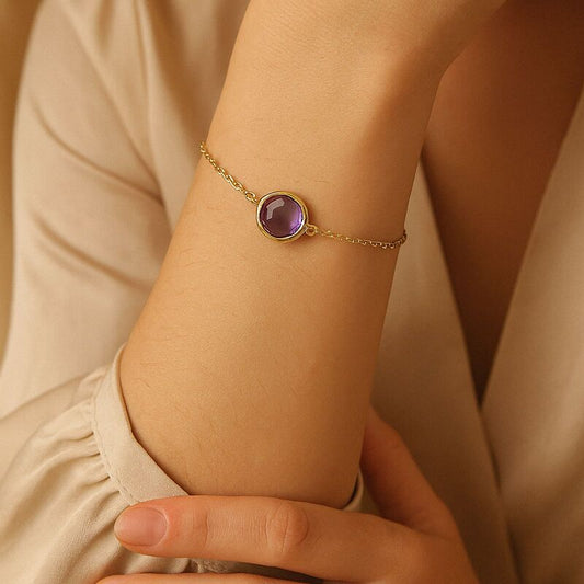 bracelet-amethyste-naturelle-argent-dore-925-lumineux