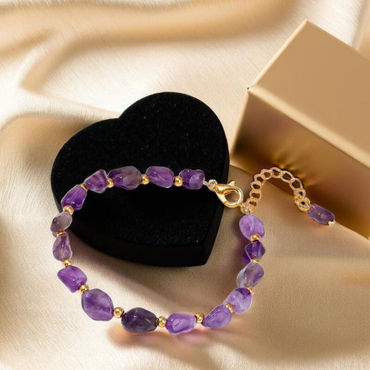 bracelet-amethyste-pierre-naturelle-de-gravier-guerison