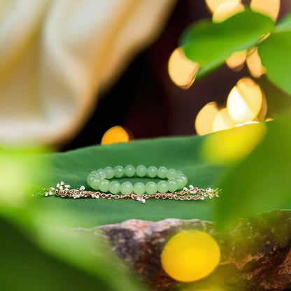 bracelet aventurine verte | Émeraude de la Forêt™ - Essentieldubienetre