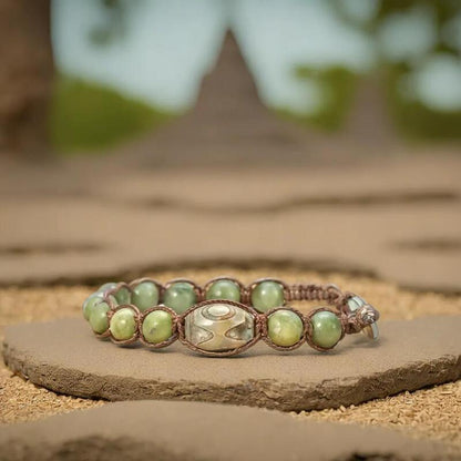 bracelet-bouddhiste-perles-de-priere-en-jaspe-vert-guerison