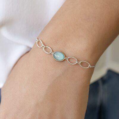 bracelet-calcedoine-bleue-ovale