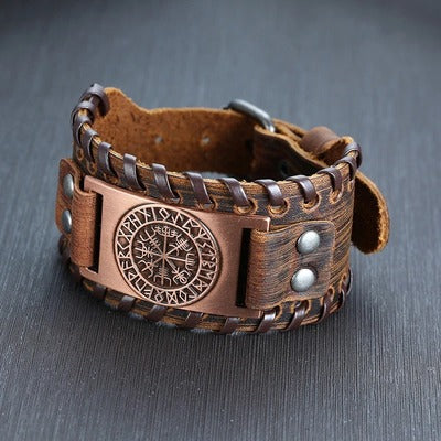 bracelet-en-cuir-homme-style-punk-breloques-en-metal-cuir-veritable