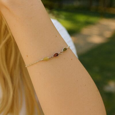 bracelet-femme-ambre-multicolore-bijou