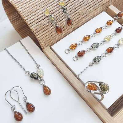 bracelet-femme-ambre-multicolore