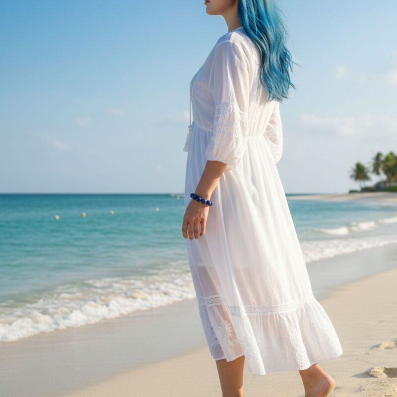bracelet-lapis-lazuli-azur-eternel-promenade-a-la-plage