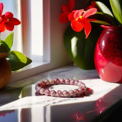 bracelet-perle-rouge-picasso-artisanal