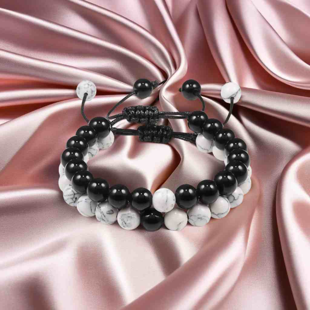 bracelets pierre naturelle | couple - Essentieldubienetre