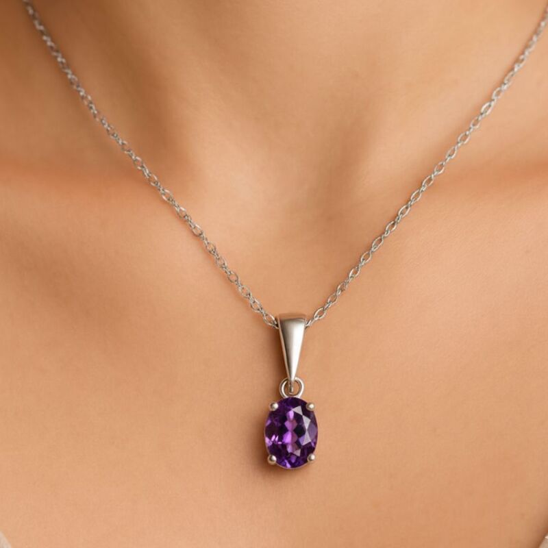 collier-pendentif-femme-pierre-amethyste