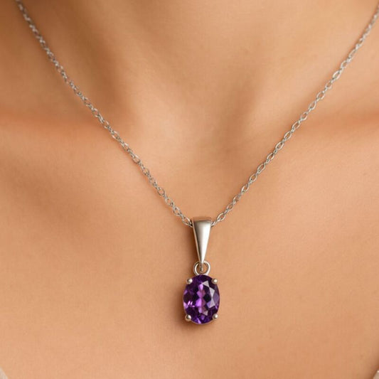 collier-pendentif-femme-pierre-amethyste