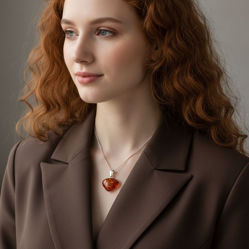 pendentif-cœur-ambre-cognac-femme