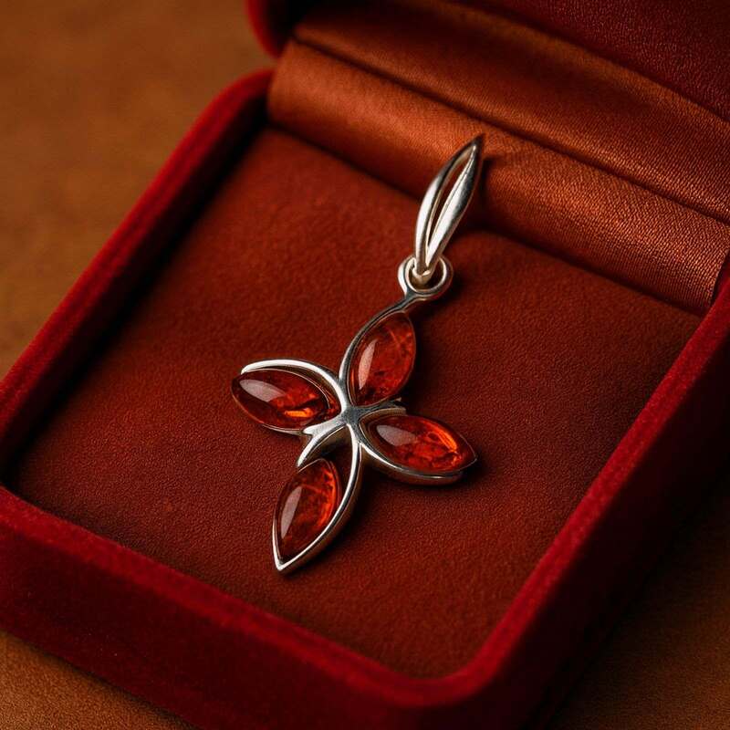 pendentif-croix-argent-ambre-cognac