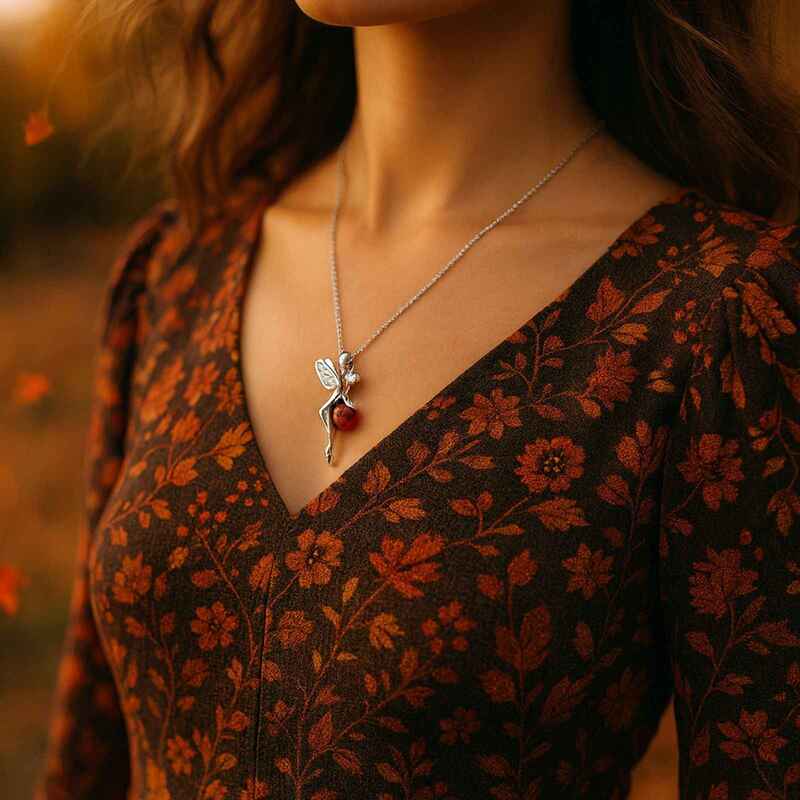 pendentif-femme-Fee-Ambre-Cognac-argent-rhodie