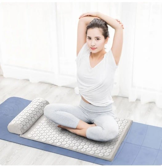 Tapis-d'Acupression-méditation-relaxation-étirement 